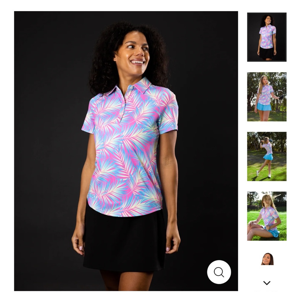 Sunday Swagger Maldives Polo- SOLD